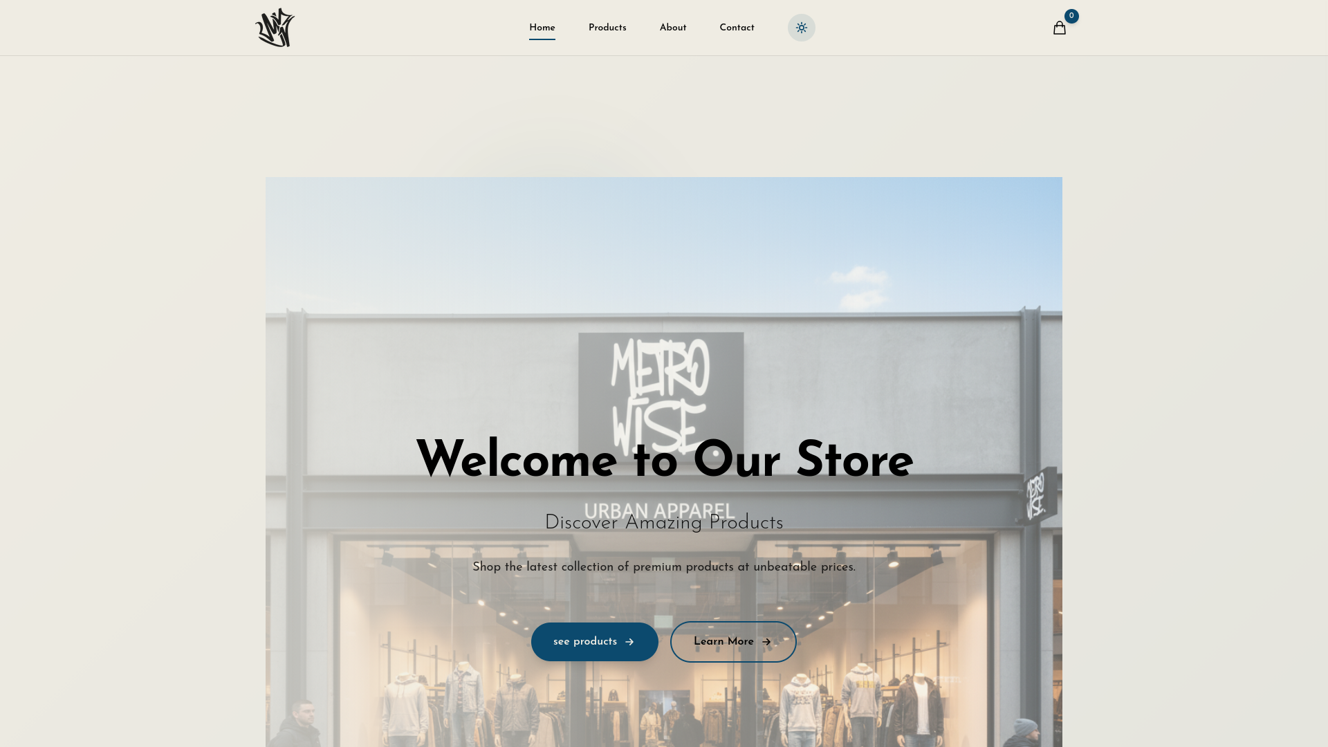 Metrowise project screenshot